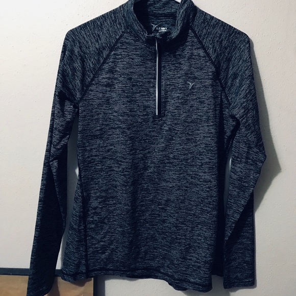 Old Navy Tops - Fitted Soft Brushed Performance Zip Jacket